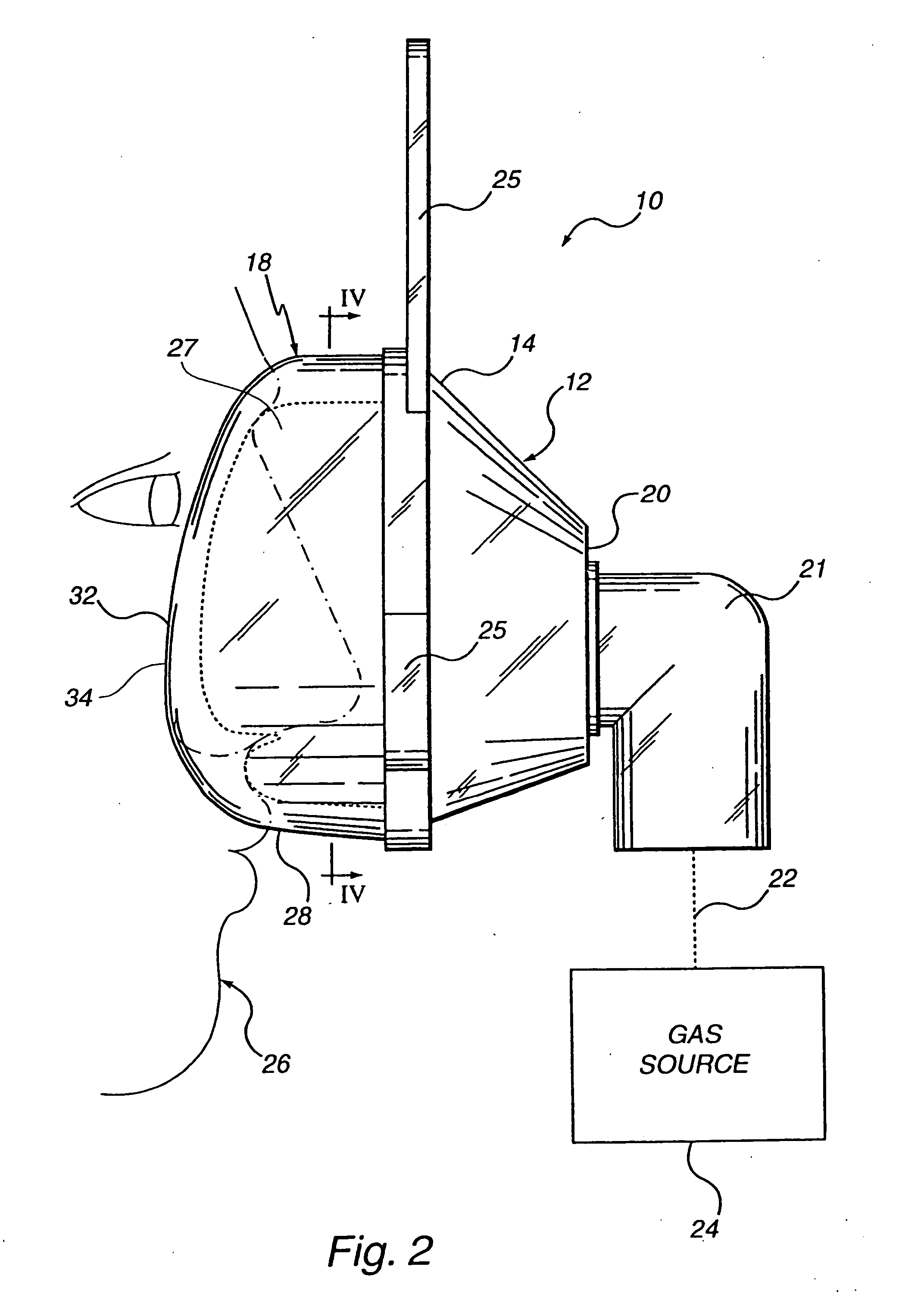 Patient contacting seal and mask using same