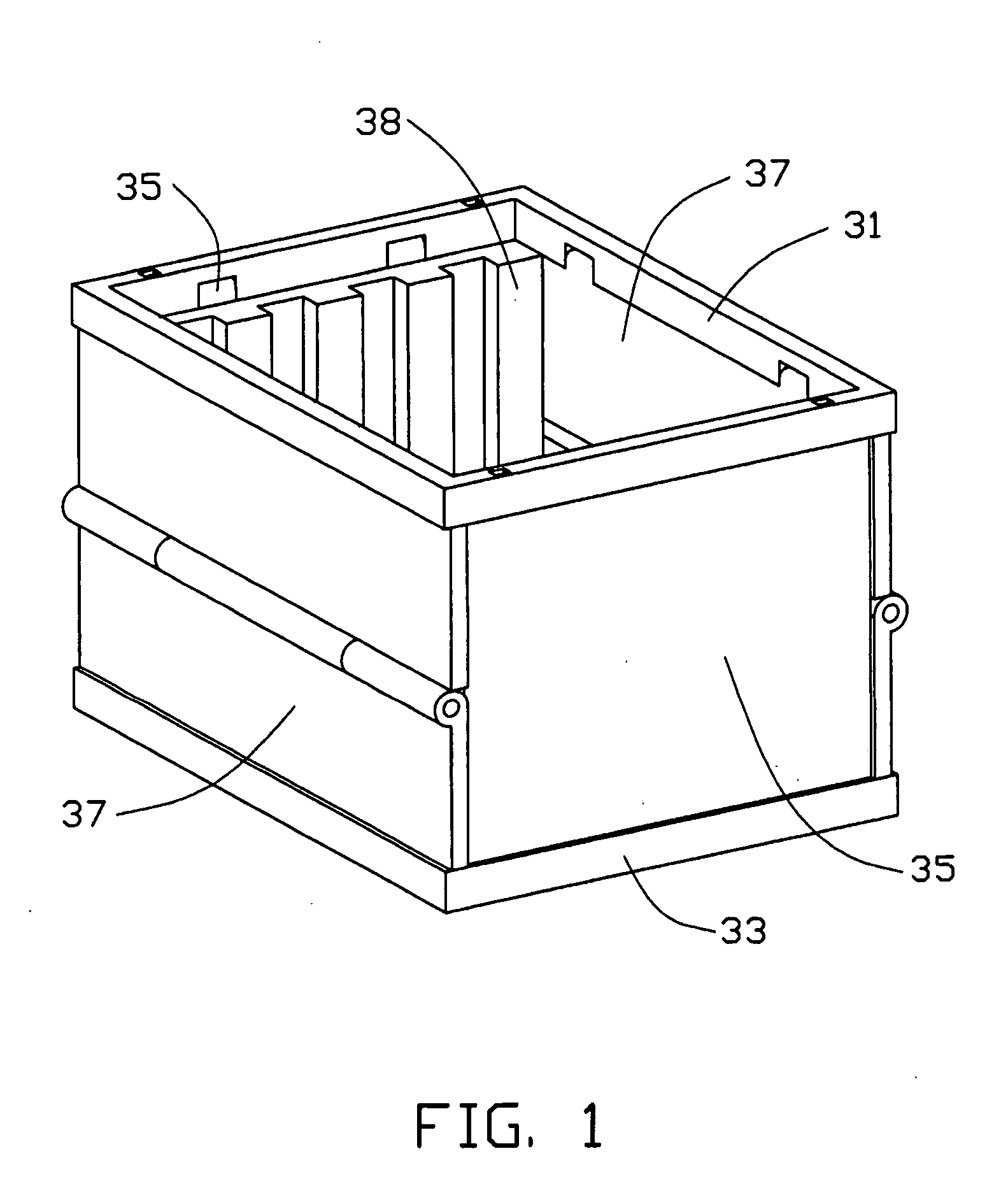 Folding container