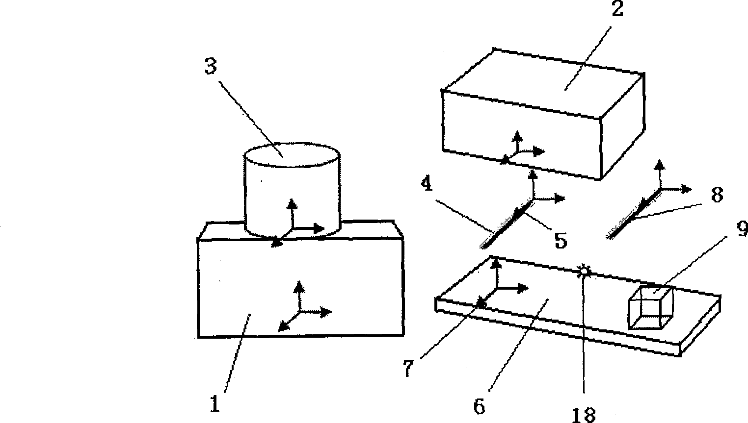 Surgical operation system under the guide of magnetic resonant image and the operation navigating method