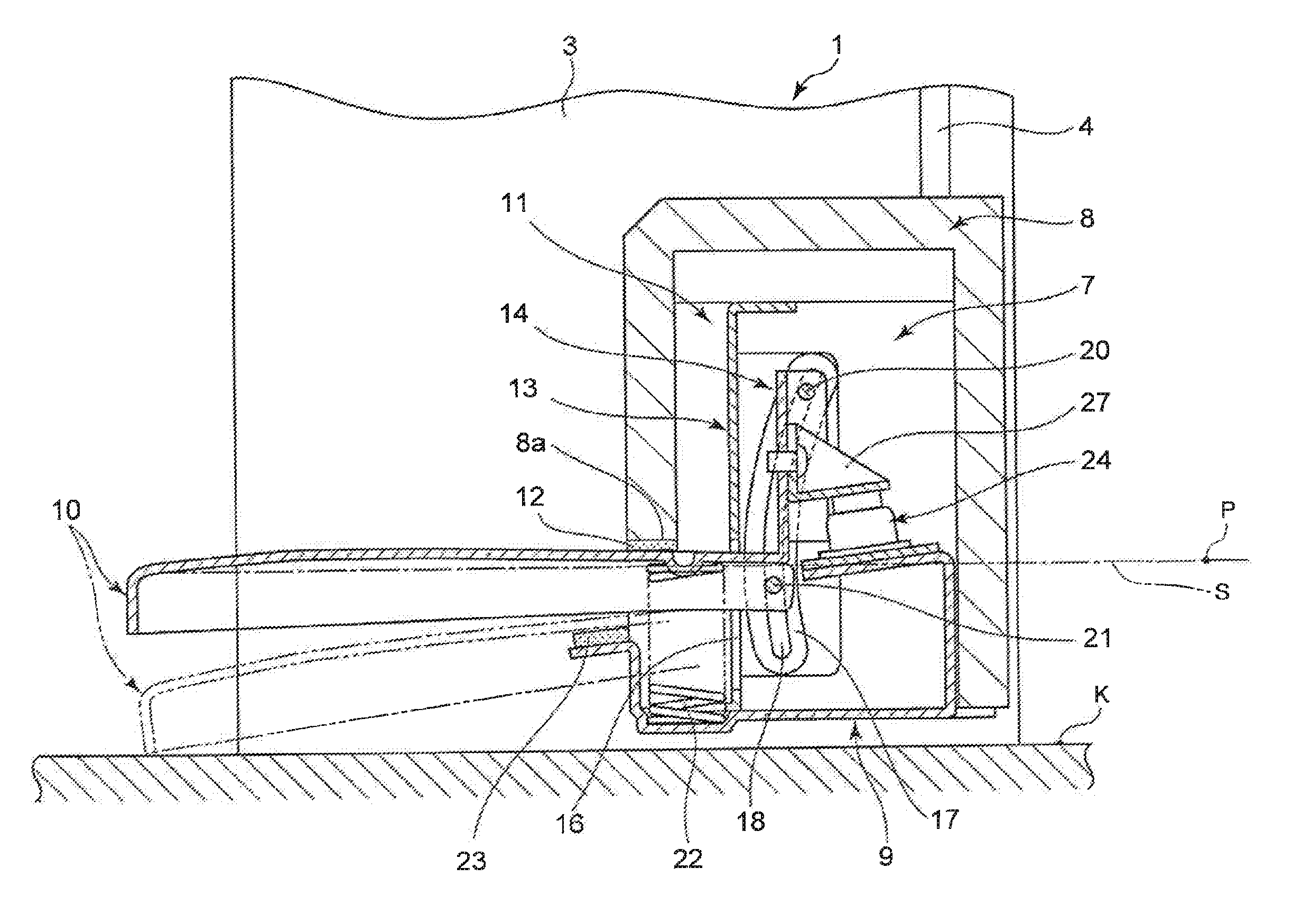 Pedal device