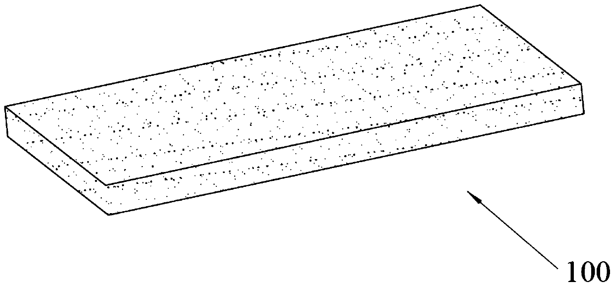 EHS sound insulation board used for building materials and preparation method thereof