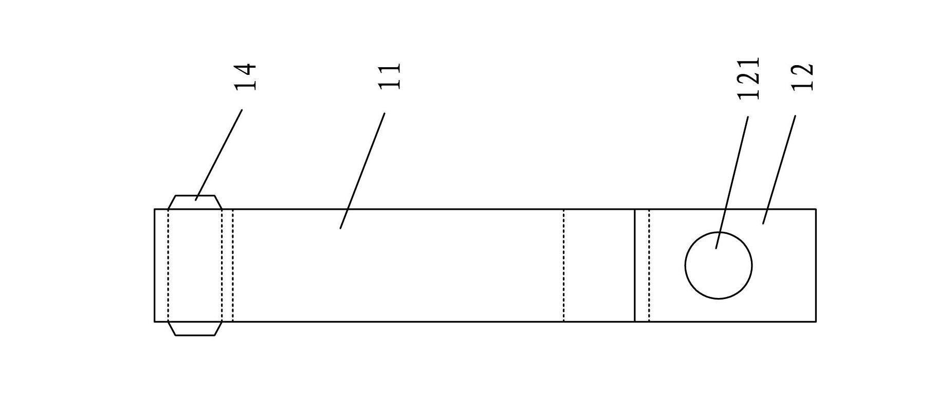 Fastening device for quickly assembled concrete formwork