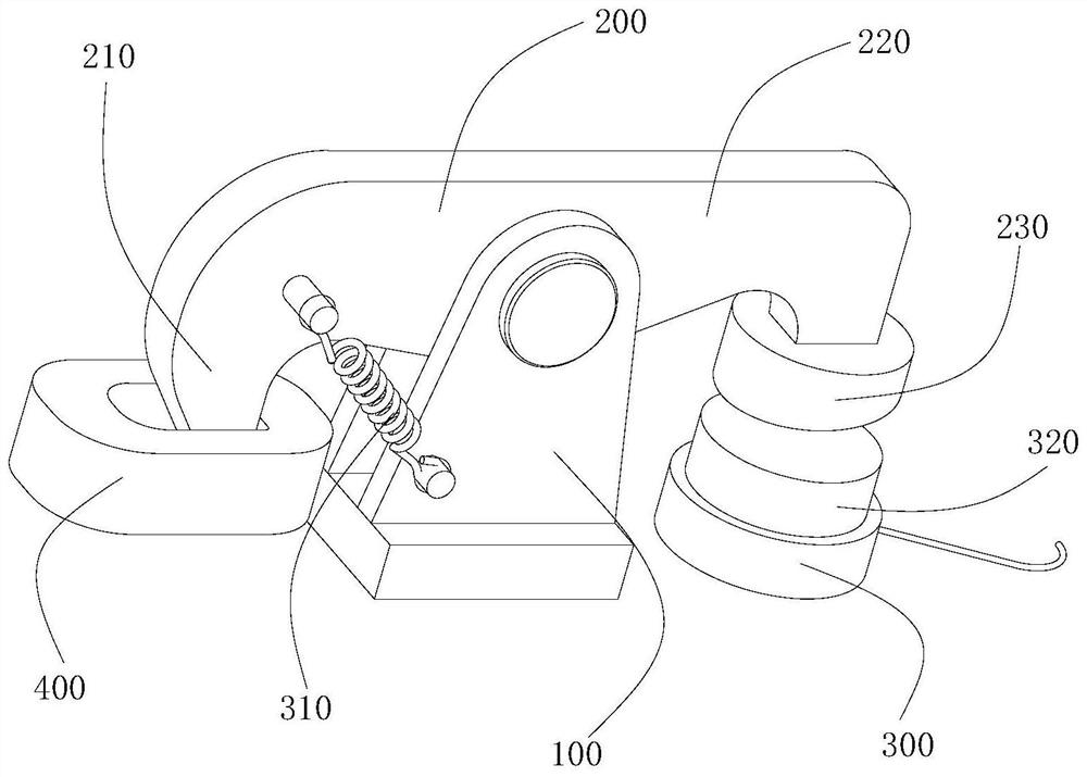 Locking mechanism, crane boom and autocrane