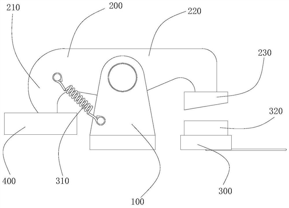 Locking mechanism, crane boom and autocrane