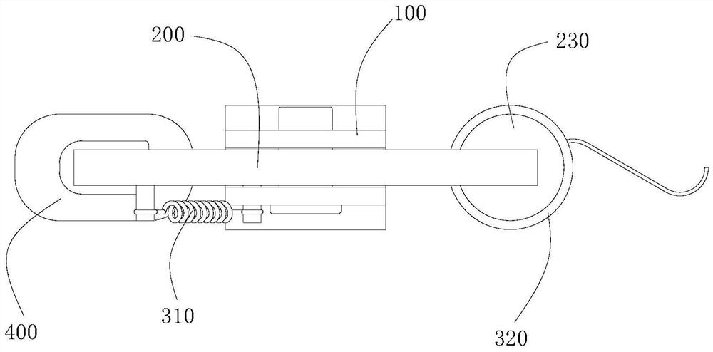 Locking mechanism, crane boom and autocrane