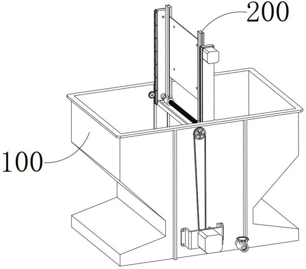 Automatic turning-over and cleaning component applied to recovery processing of old and useless circuit board