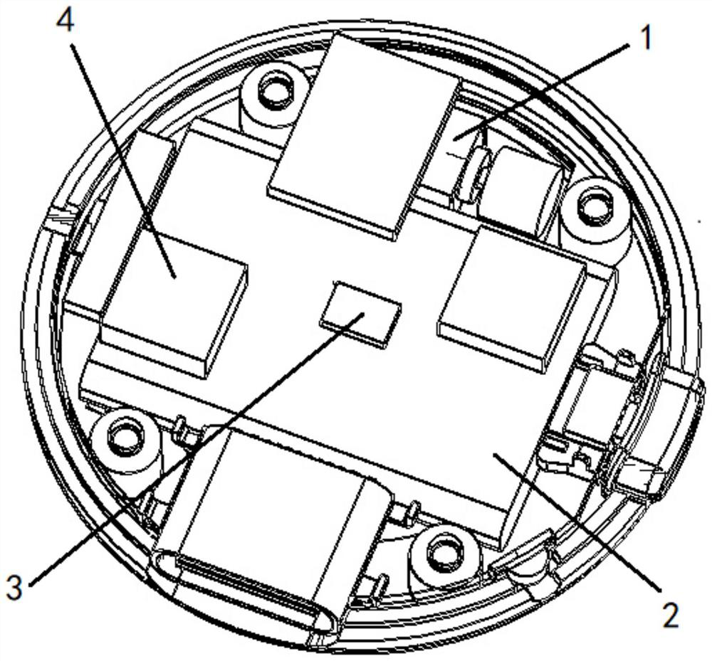 Bluetooth type prevention and control system for medical risk prevention and control