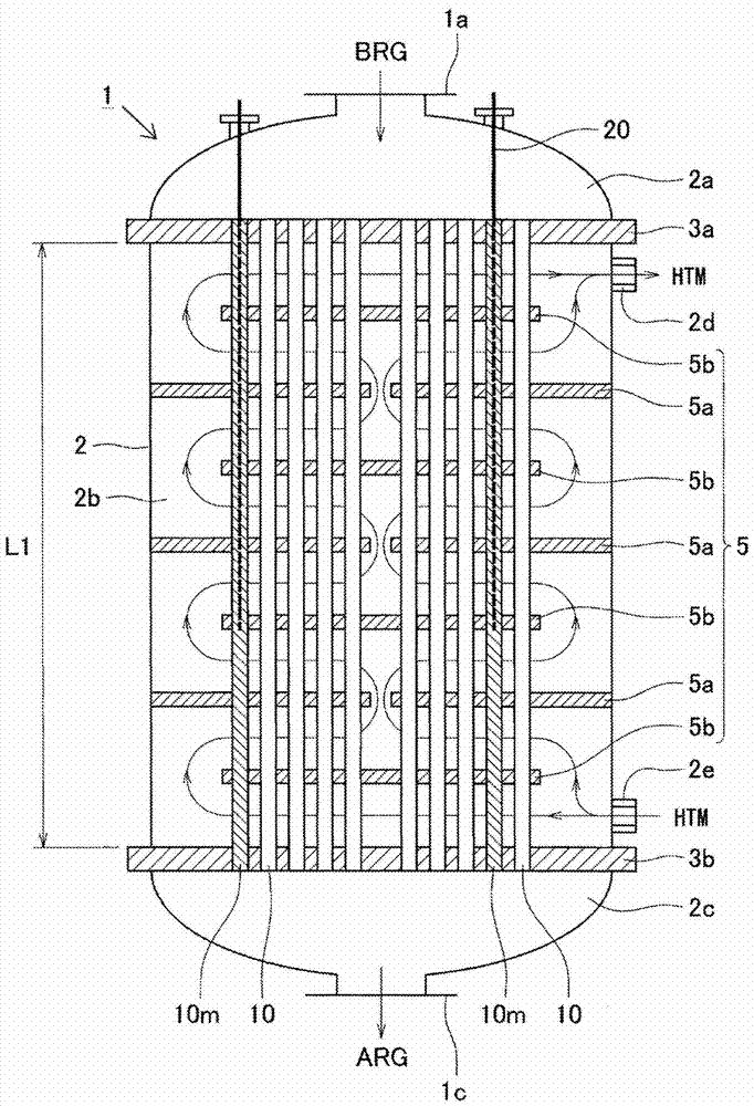 Multi-tubular reactor, design and manufacturing method of multi-tubular reactor