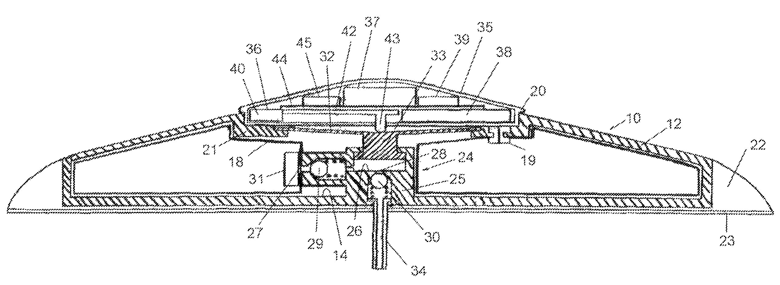 Method and apparatus for infusing liquid to a body