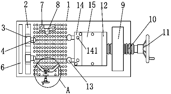 Clamping device for automobile irregular metal component machining and clamping method