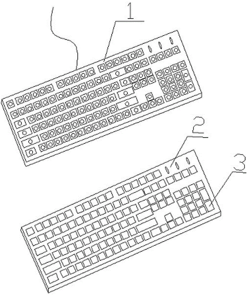 Detachably cleaning and disinfecting mouse