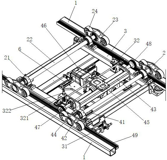 High-speed precise multi-axis material taking robot