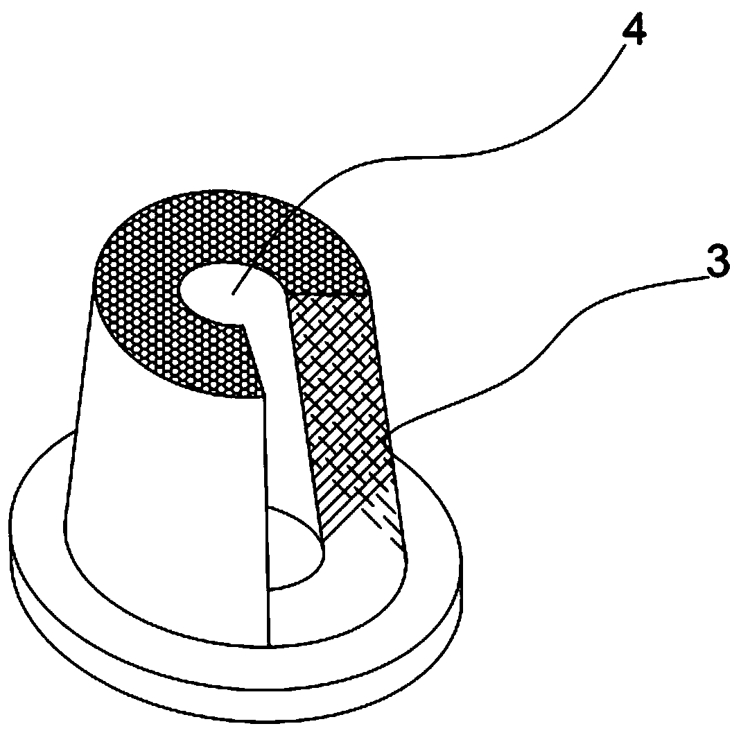 Nasal cavity slow-release dosing device