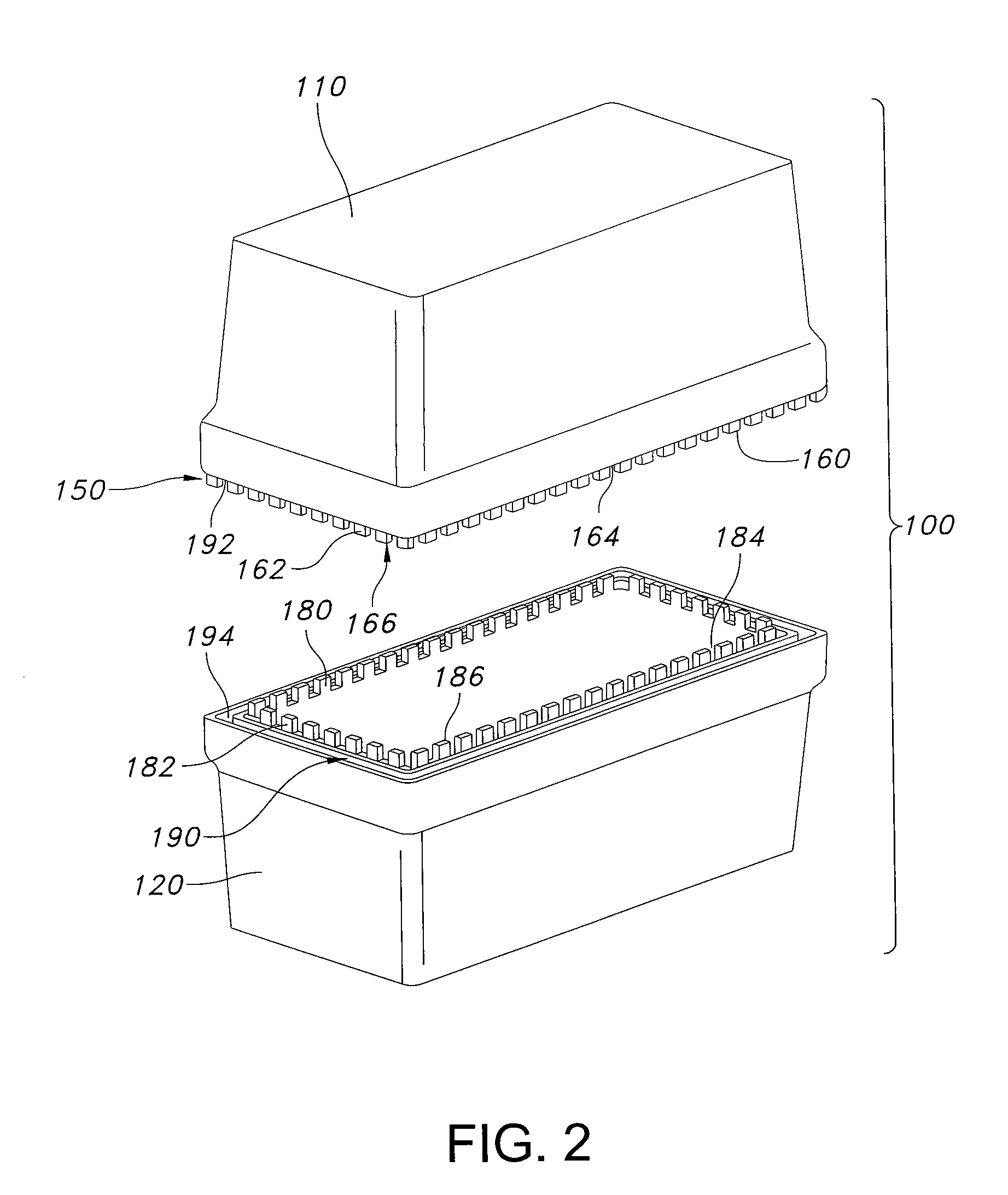 Electro-conductive contact structure for enclosure sealing in housings