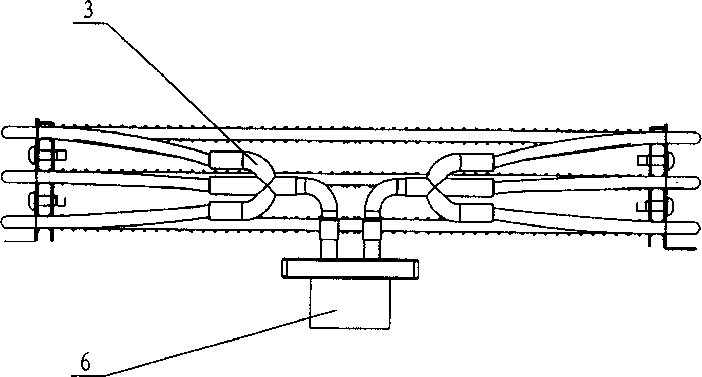 Heat pipe device for electronic refrigerator and making method thereof