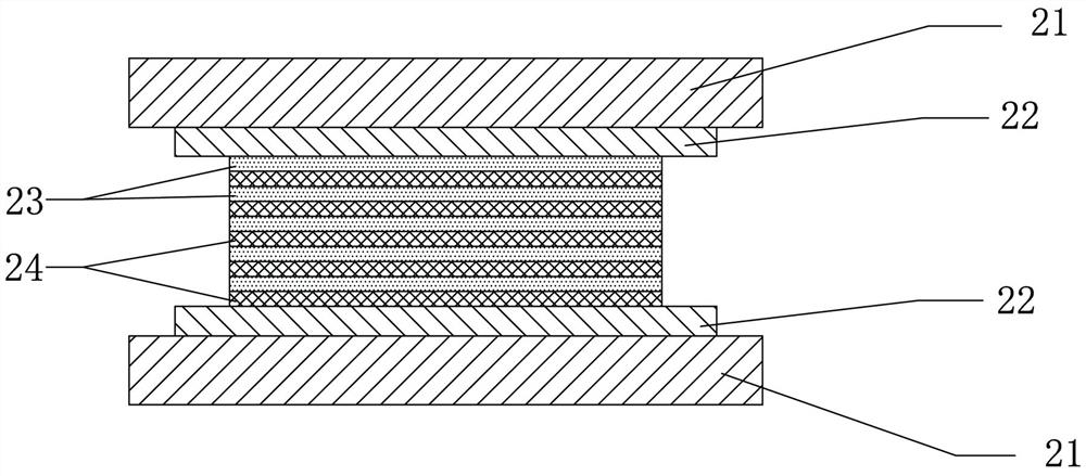 Transformer substation shock isolation monitoring device