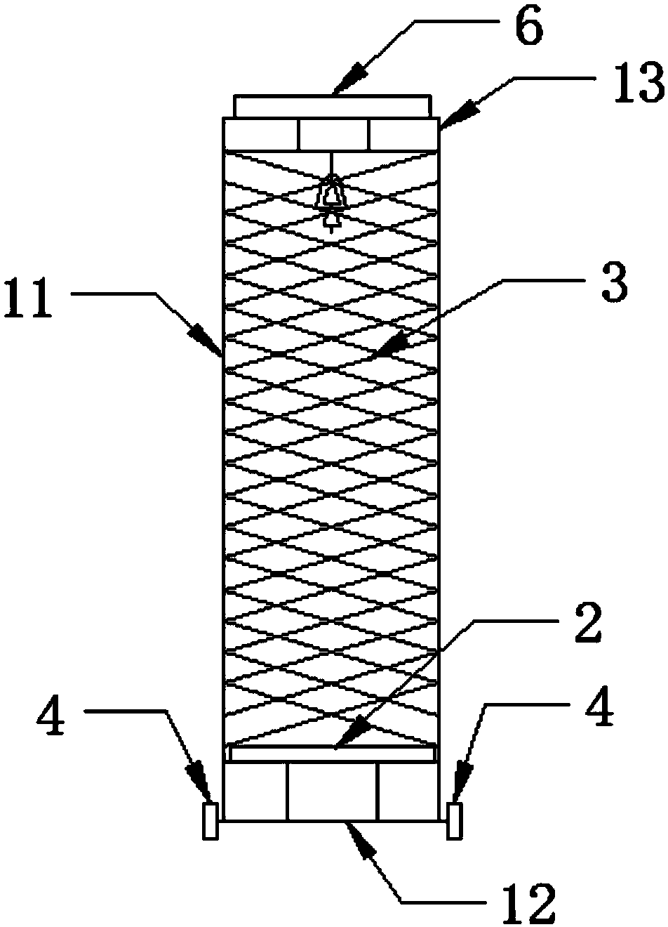 Mobile arch-type flower stand