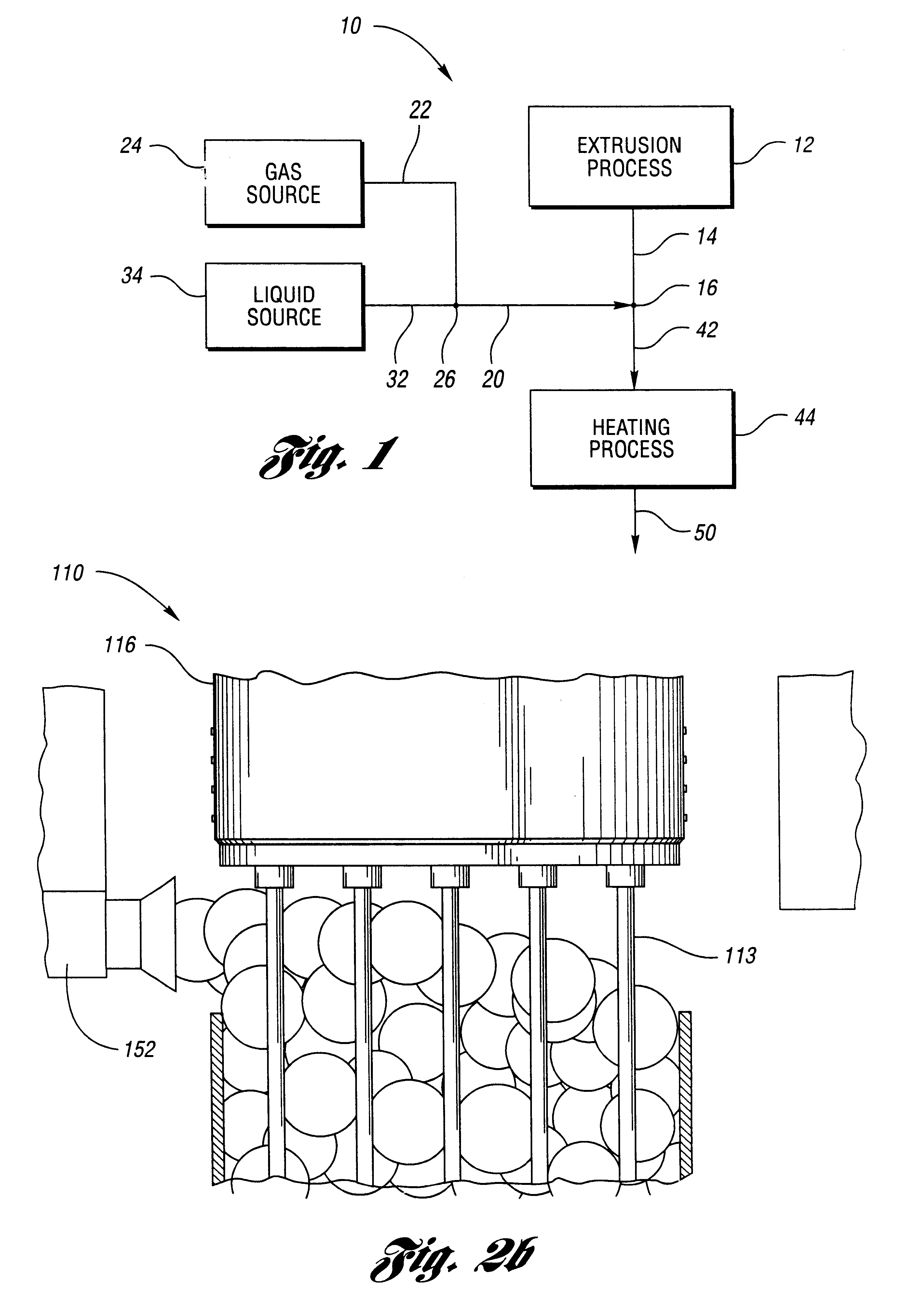 Method of making a supported plurality of electrochemical extruded membranes