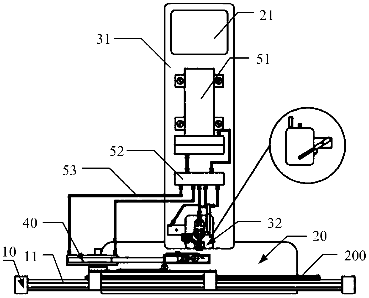 LED module maintenance system