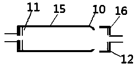 Method for simulating and measuring thermal migration quantity of formaldehyde and acetaldehyde in cigarette blasting beads to smoke