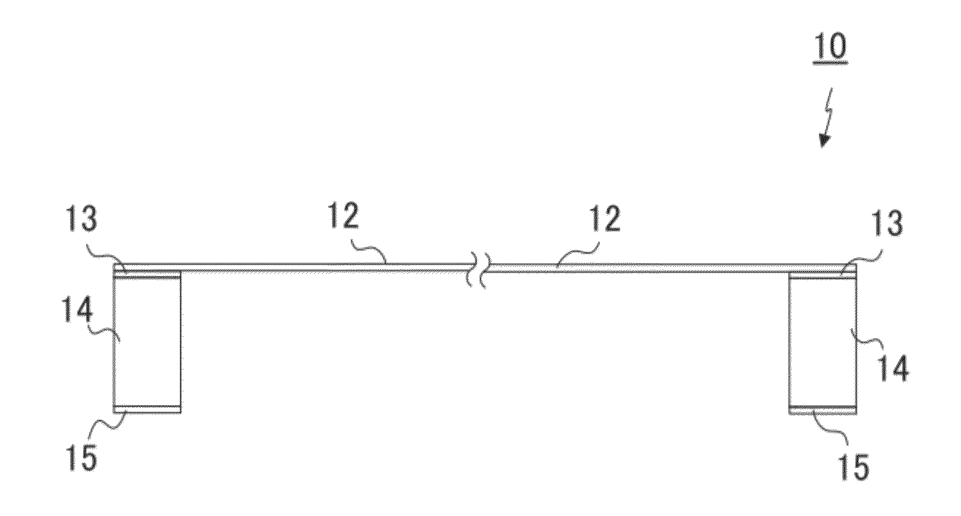 Pellicle frame and pellicle containing same