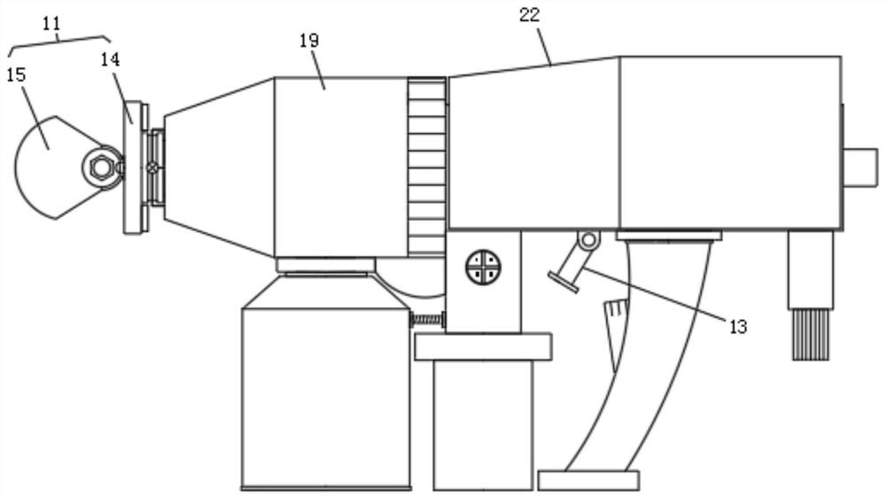 Cabin paint spraying and repairing device