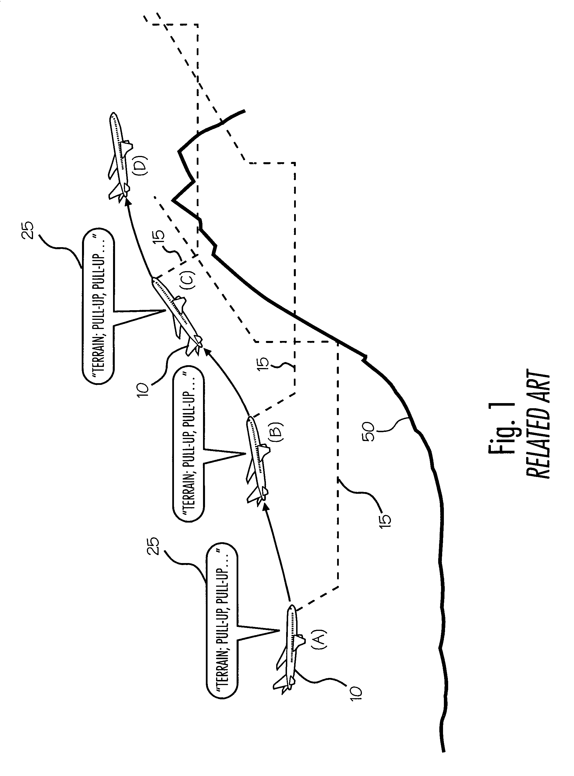 Aircraft terrain warning systems and methods