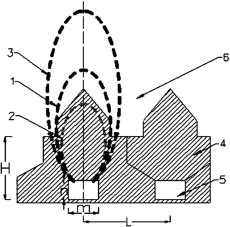 A Method for Determining the Morphology of Caving Body in Segmented Pillarless Caving Method