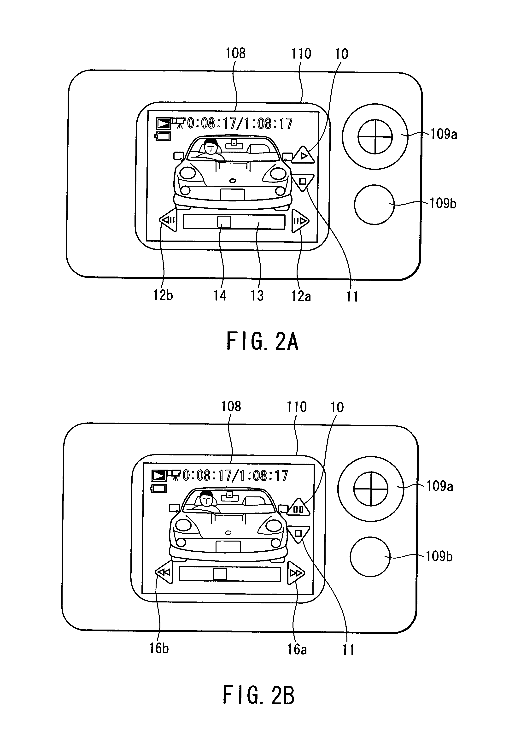 Digital still camera and user instruction input method