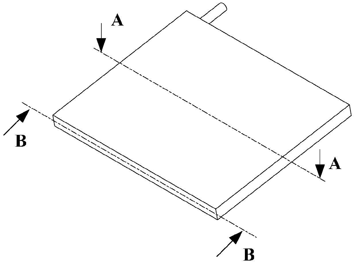 Integrated slab micro heat pipe structure and 3D printing manufacturing method thereof