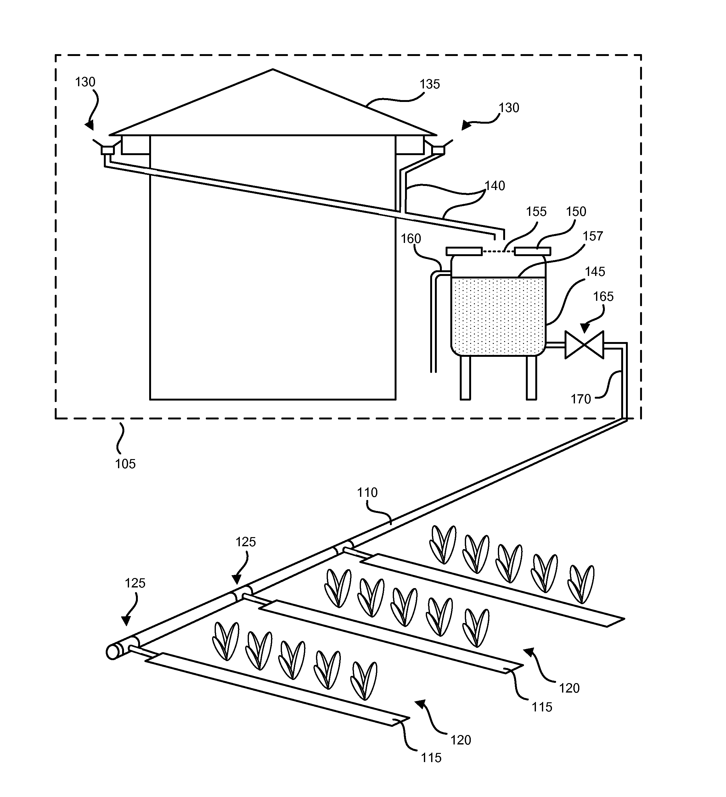 Delivery tube for irrigation and fertilization system and method for manufacturing same