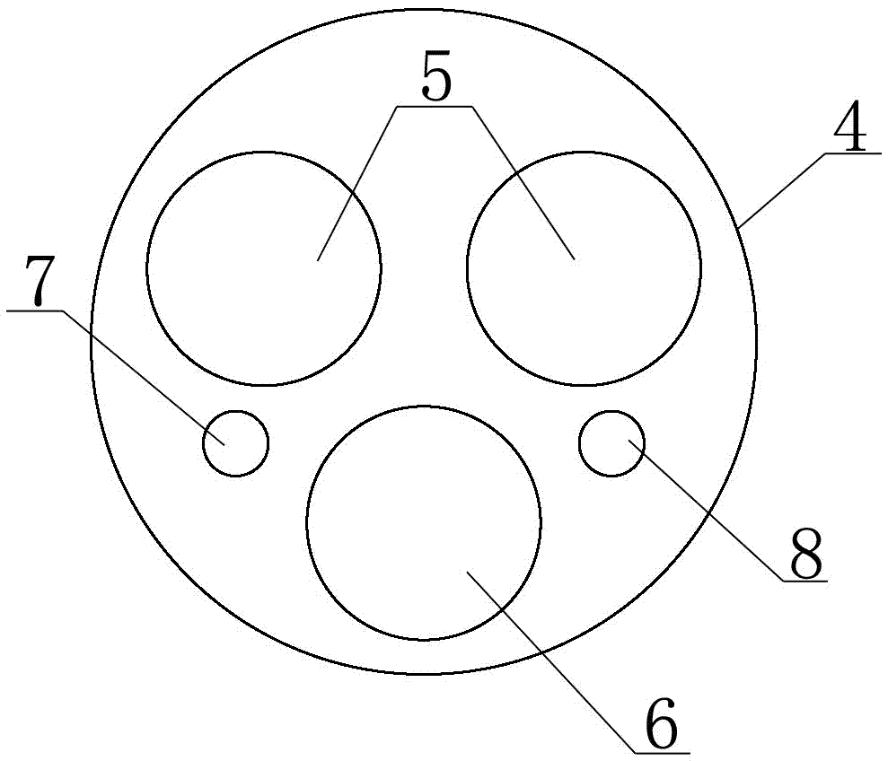 Orthopedic direction-variable soft and hard integrated endoscope and single approach control method