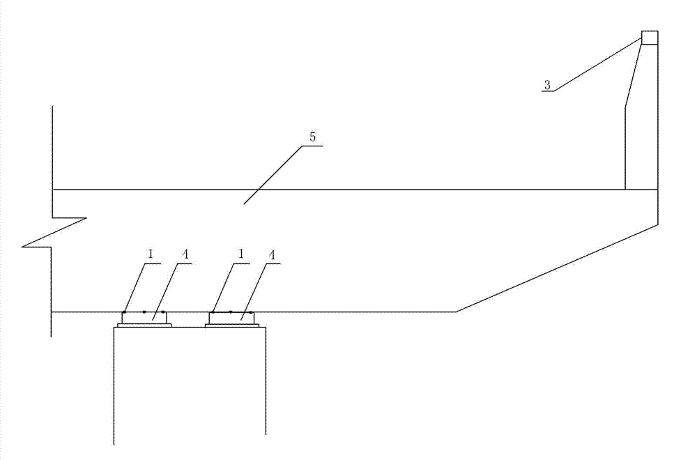 Laminated rubber bearing void pre-warning device