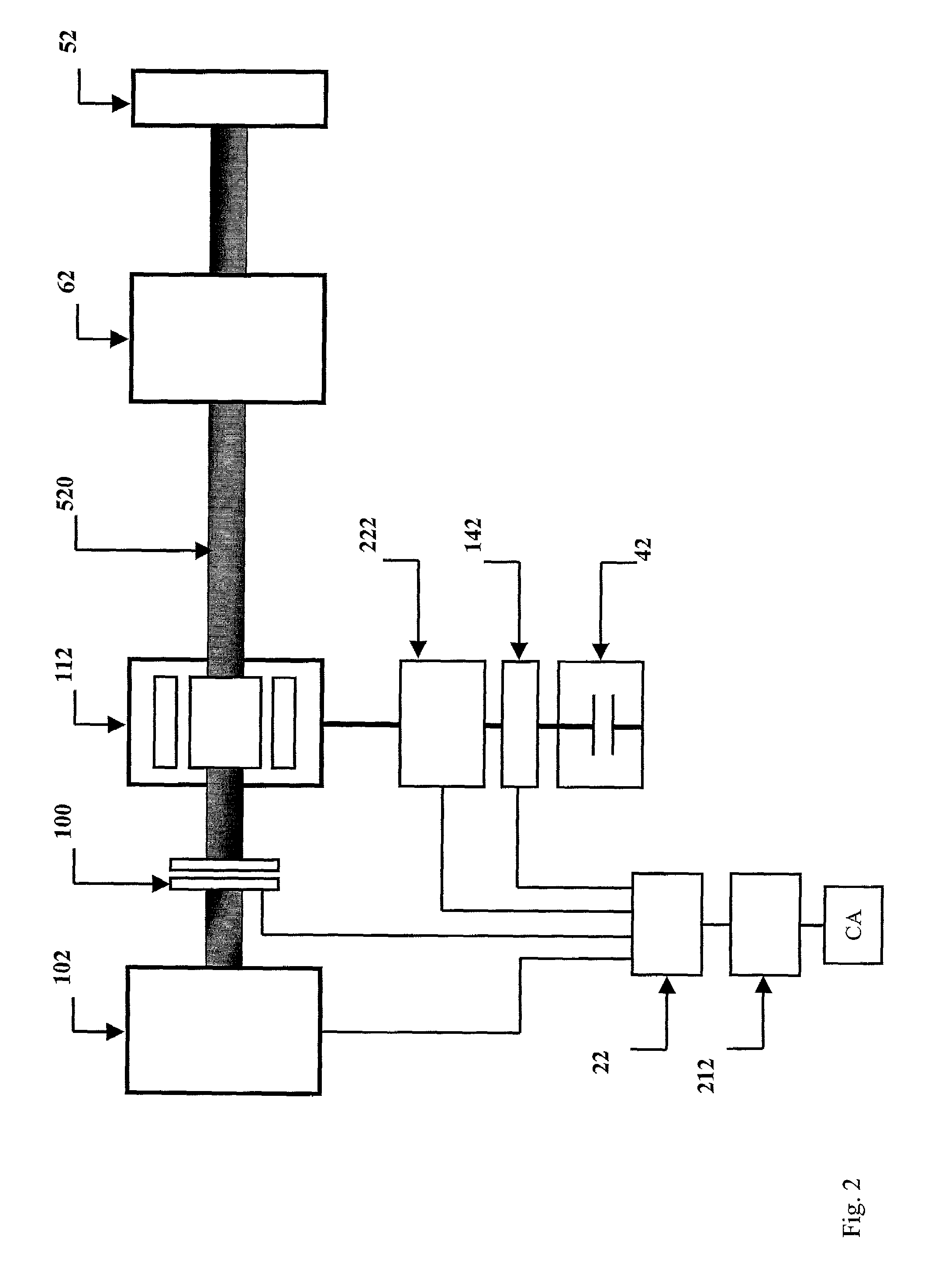 Vehicle with a super-capacitor for recovery of energy on braking