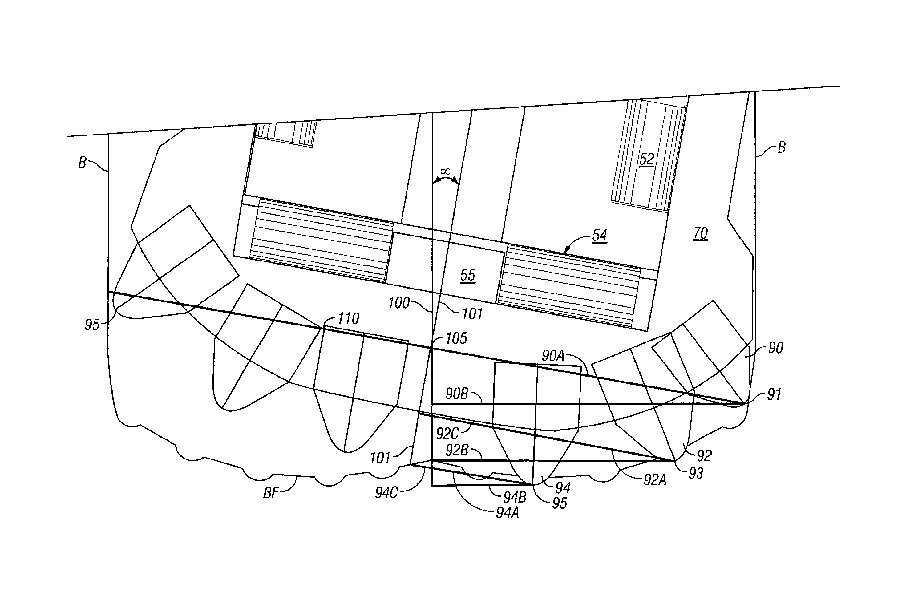 Nutating single cone drill bit