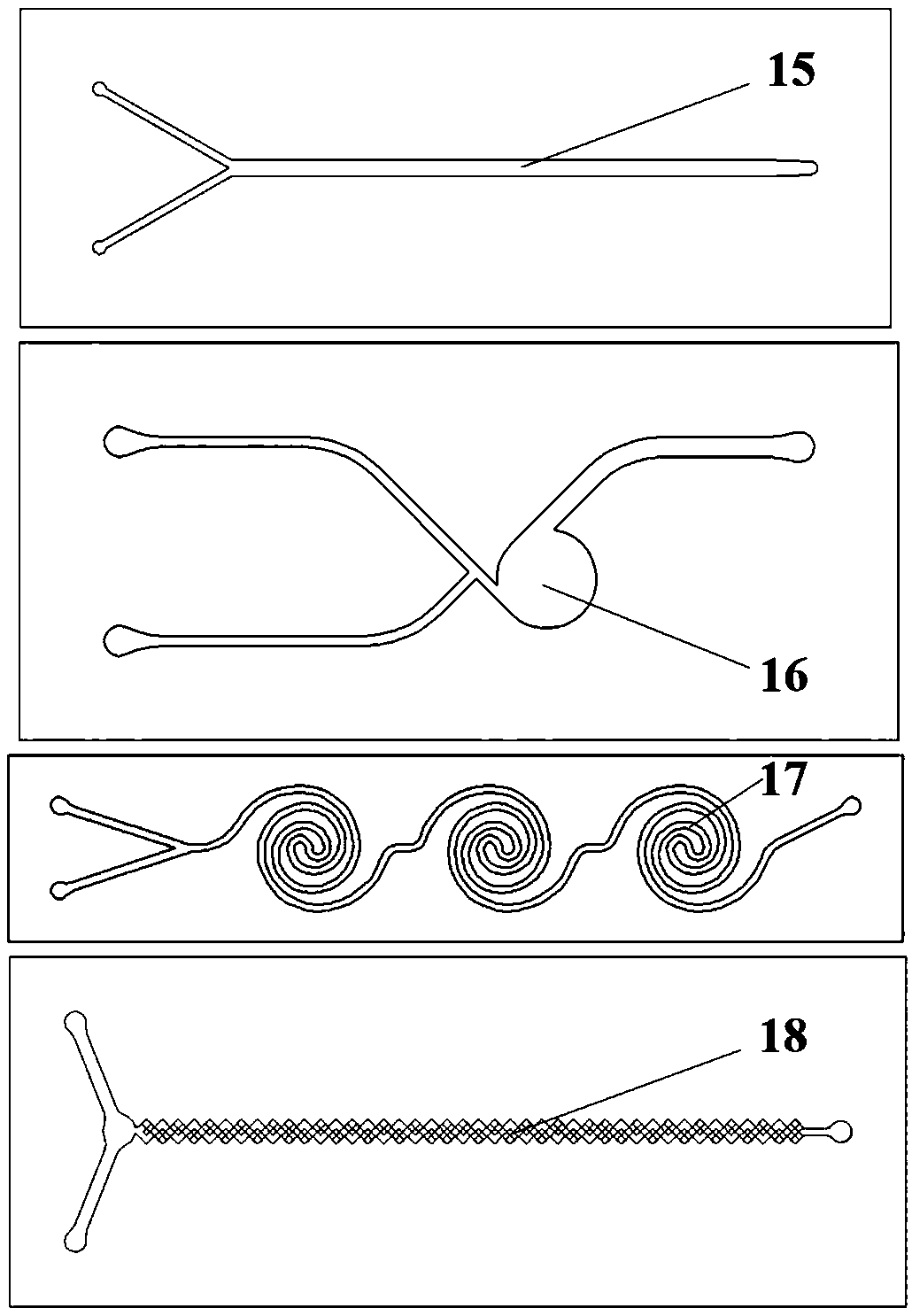 Nano-explosive preparation system and nano-explosive preparation method based on microfluidic technology.