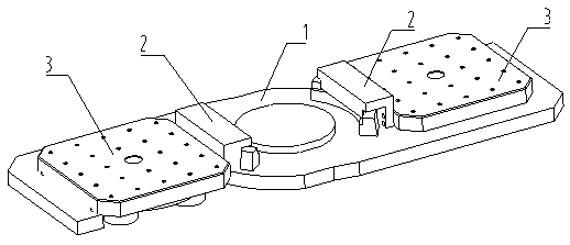 A pick-up composite exchange bracket