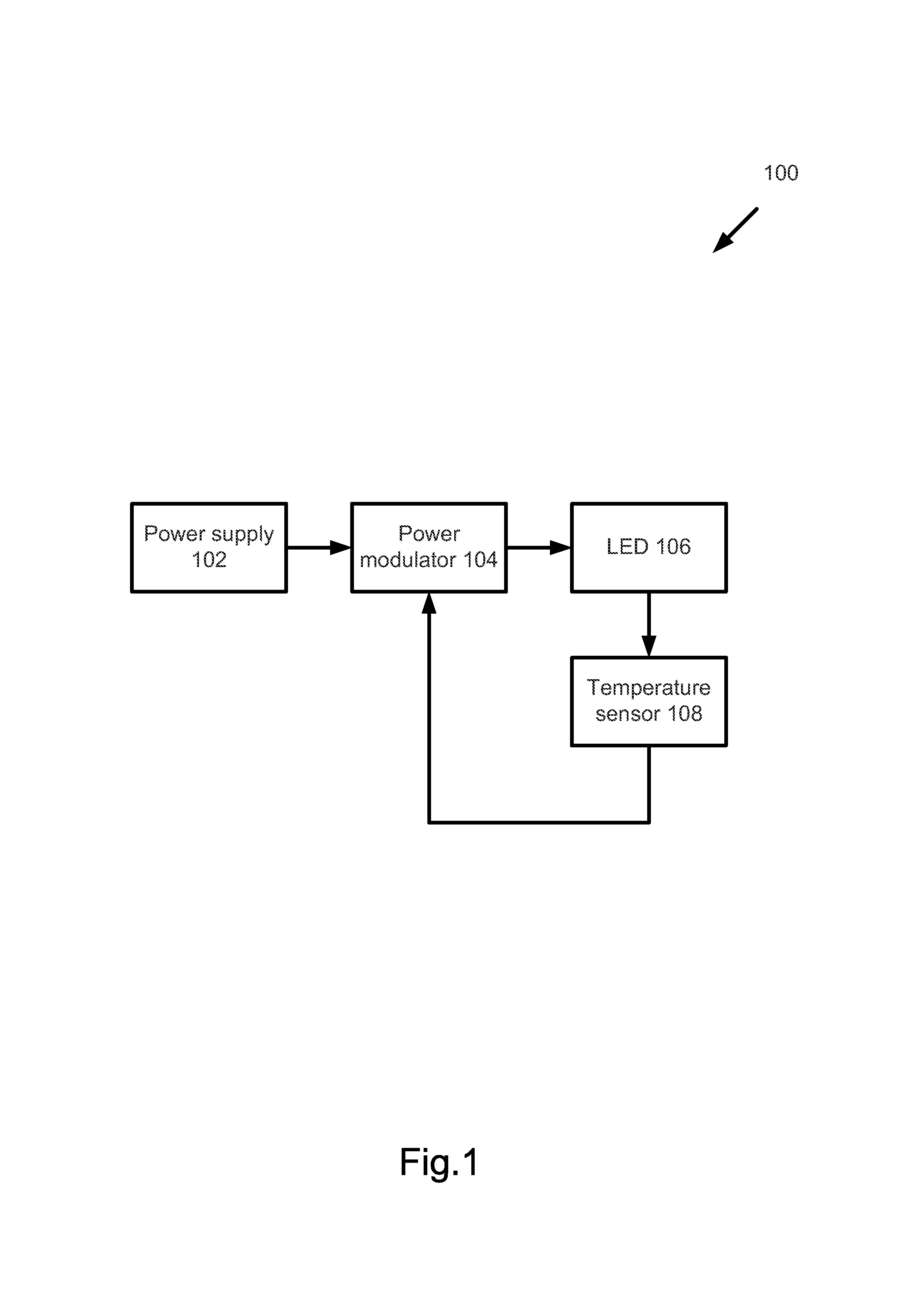 Constant Temperature Light Emitting Diode Lighting System