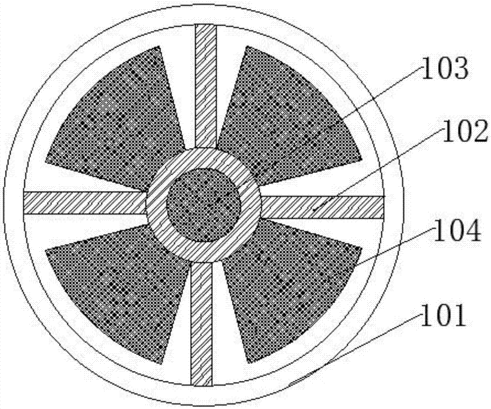 Glue-pouring device for manufacturing power module