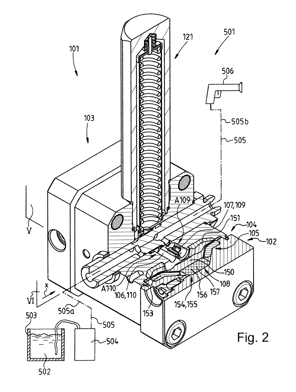 Pulsation damping system