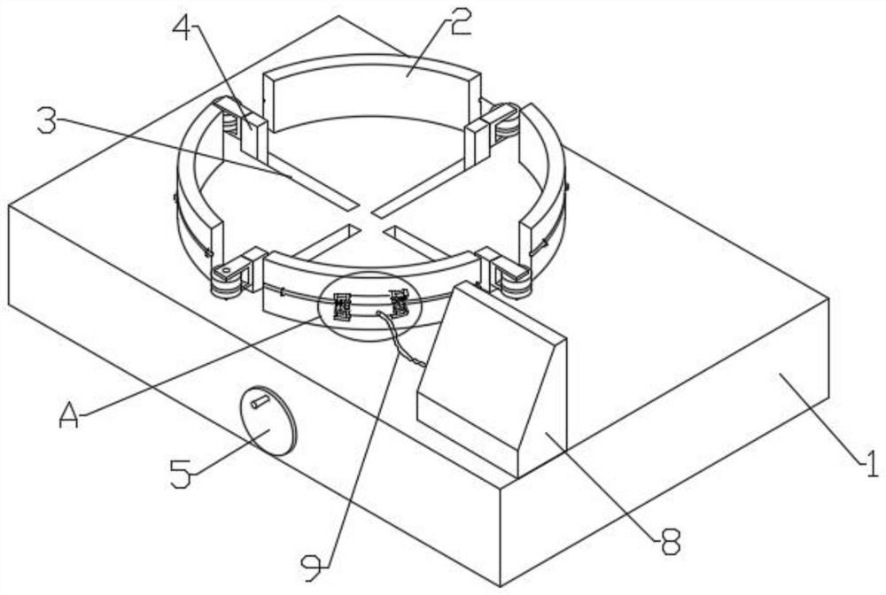 Tension detection mechanism for yarn strength