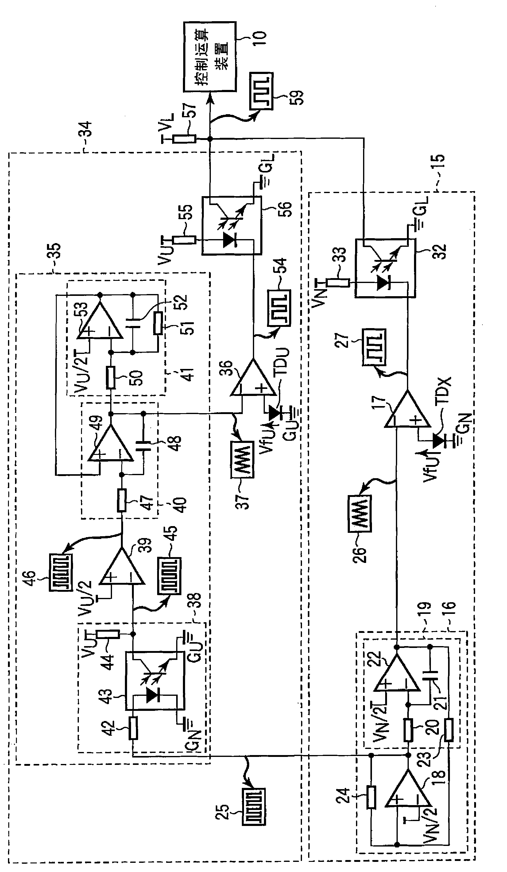 Temperature detecting circuit