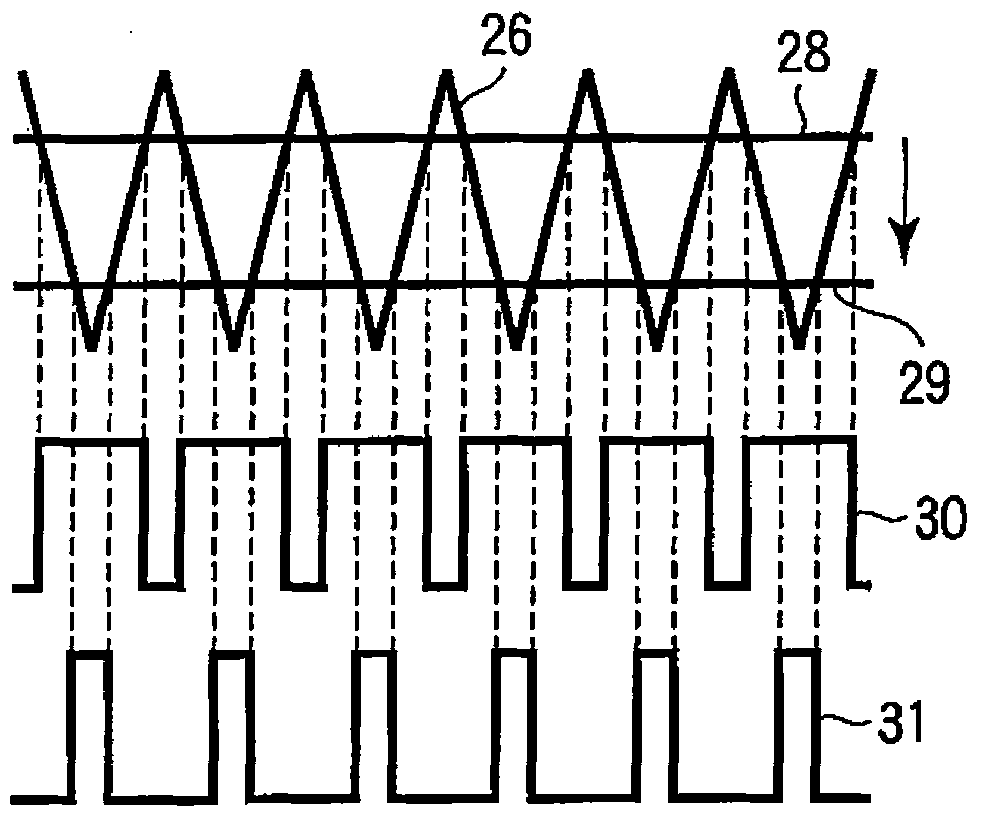 Temperature detecting circuit