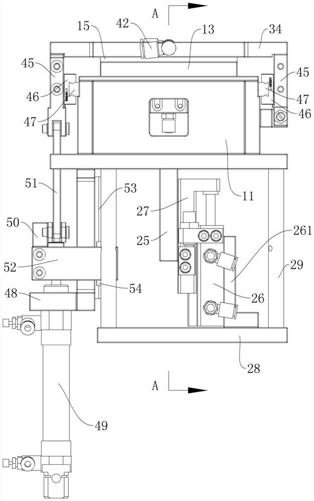 Dust cleaning device