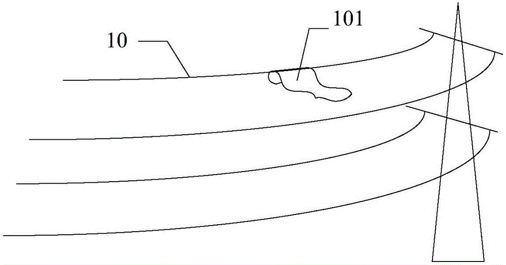 Remote control system for falling pulley of electric transmission line