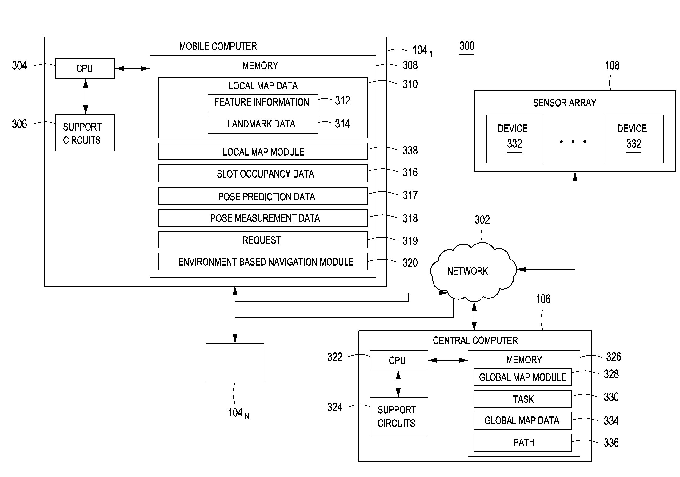 Method and apparatus for sharing map data associated with automated industrial vehicles