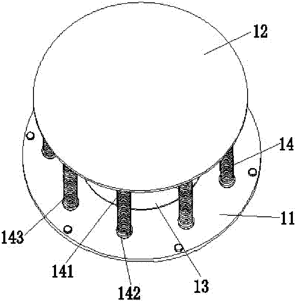 Hiding device for electric power detection robot in severe weathers