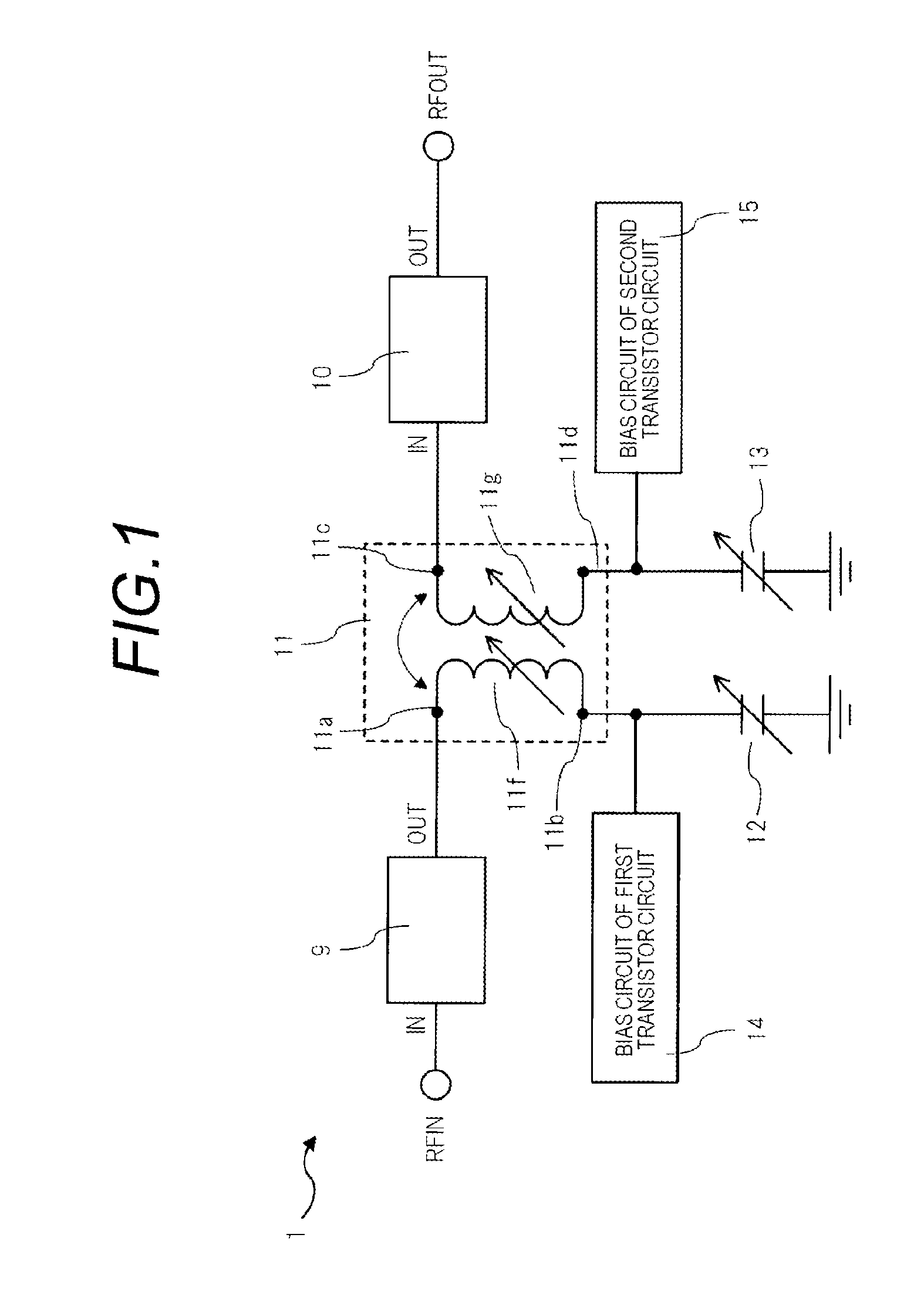 Variable matching circuit and amplifier