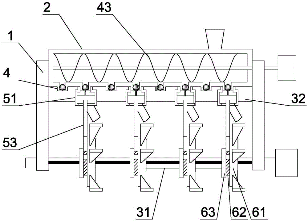 Line spacing-adjustable plowing and sowing automatic control system