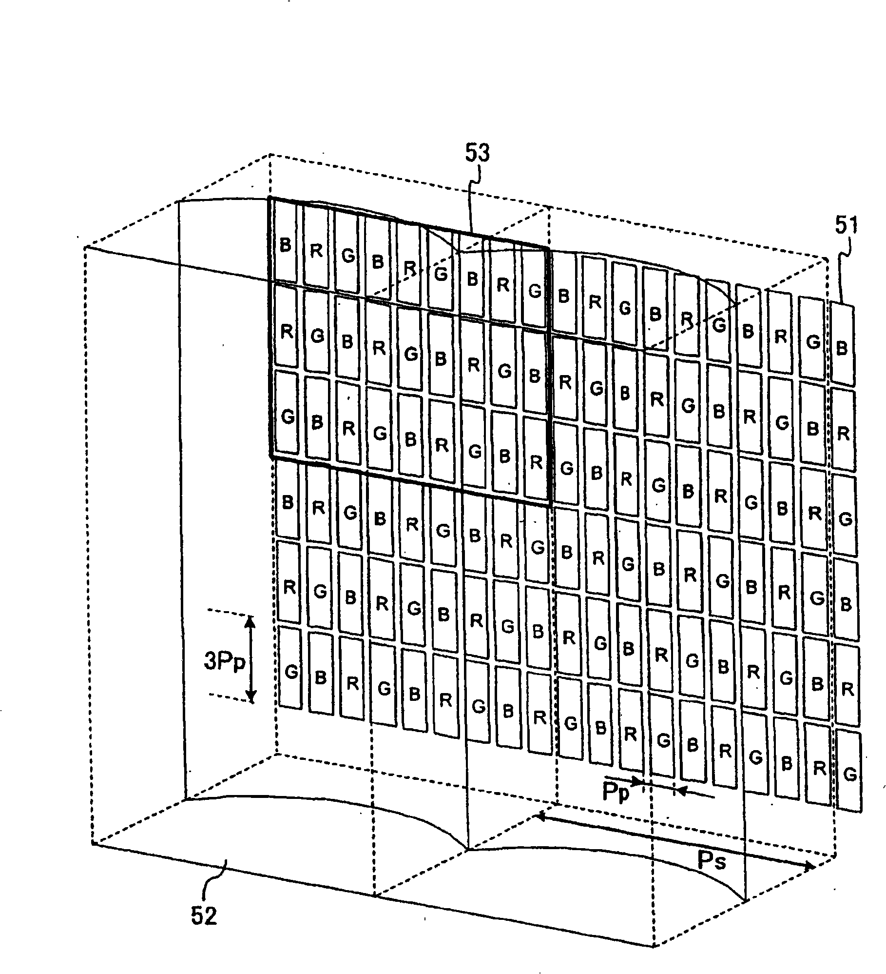 Three-dimensional-image display system